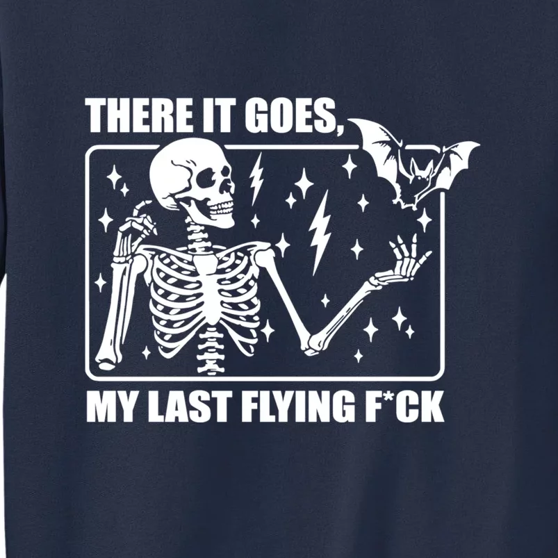 There It Goes My Last Flying Halloween Mom Sweatshirt