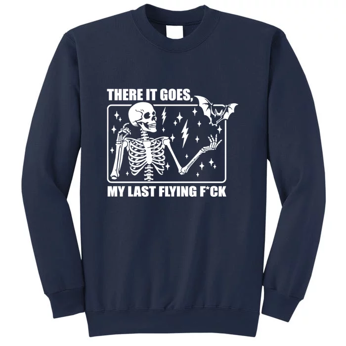 There It Goes My Last Flying Halloween Mom Sweatshirt