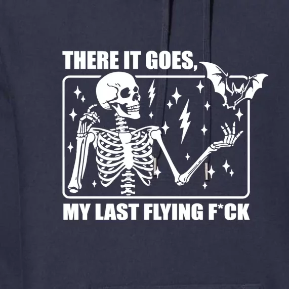 There It Goes My Last Flying Halloween Mom Premium Hoodie