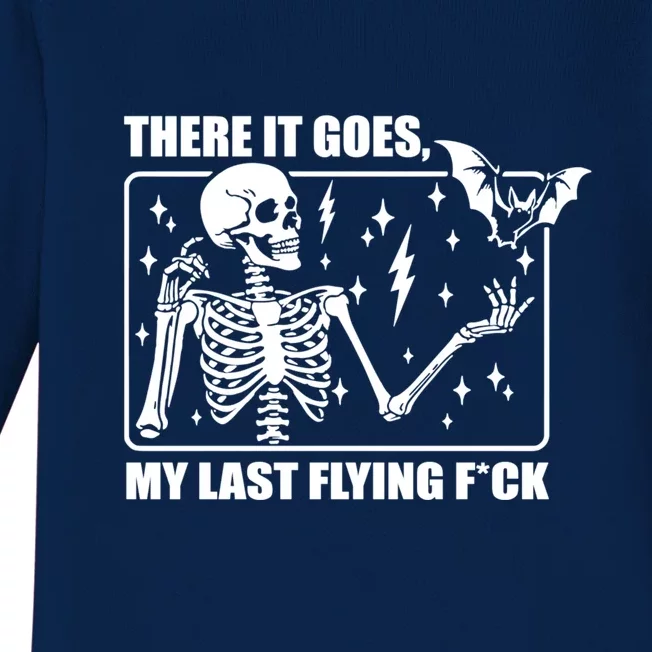 There It Goes My Last Flying Halloween Mom Baby Long Sleeve Bodysuit