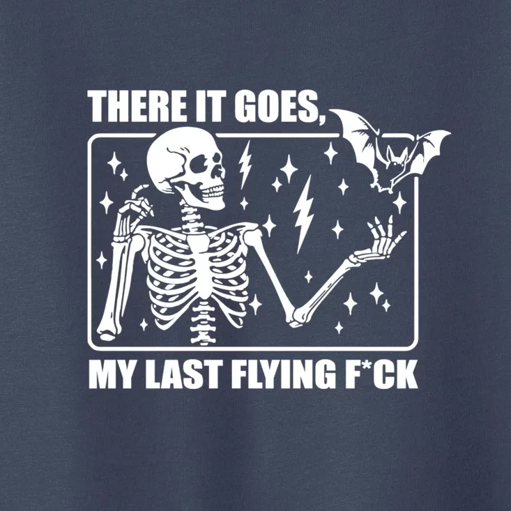 There It Goes My Last Flying Halloween Mom Toddler T-Shirt