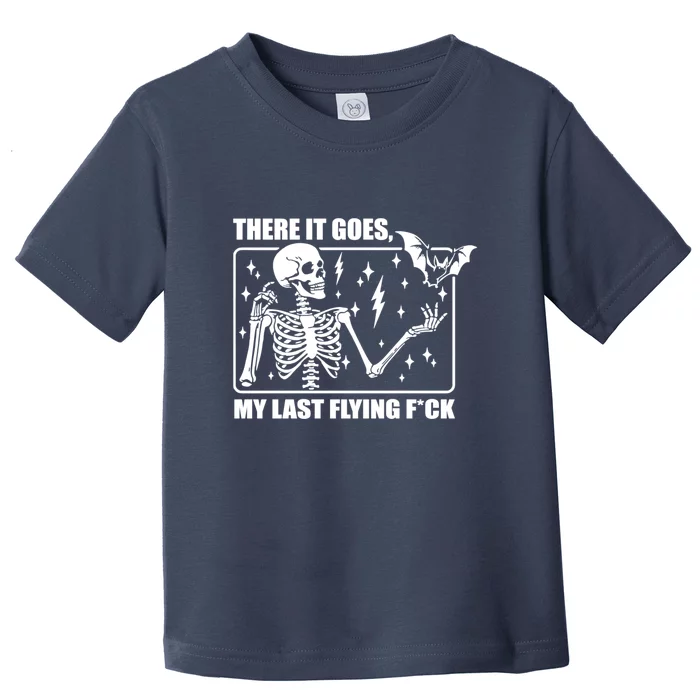 There It Goes My Last Flying Halloween Mom Toddler T-Shirt