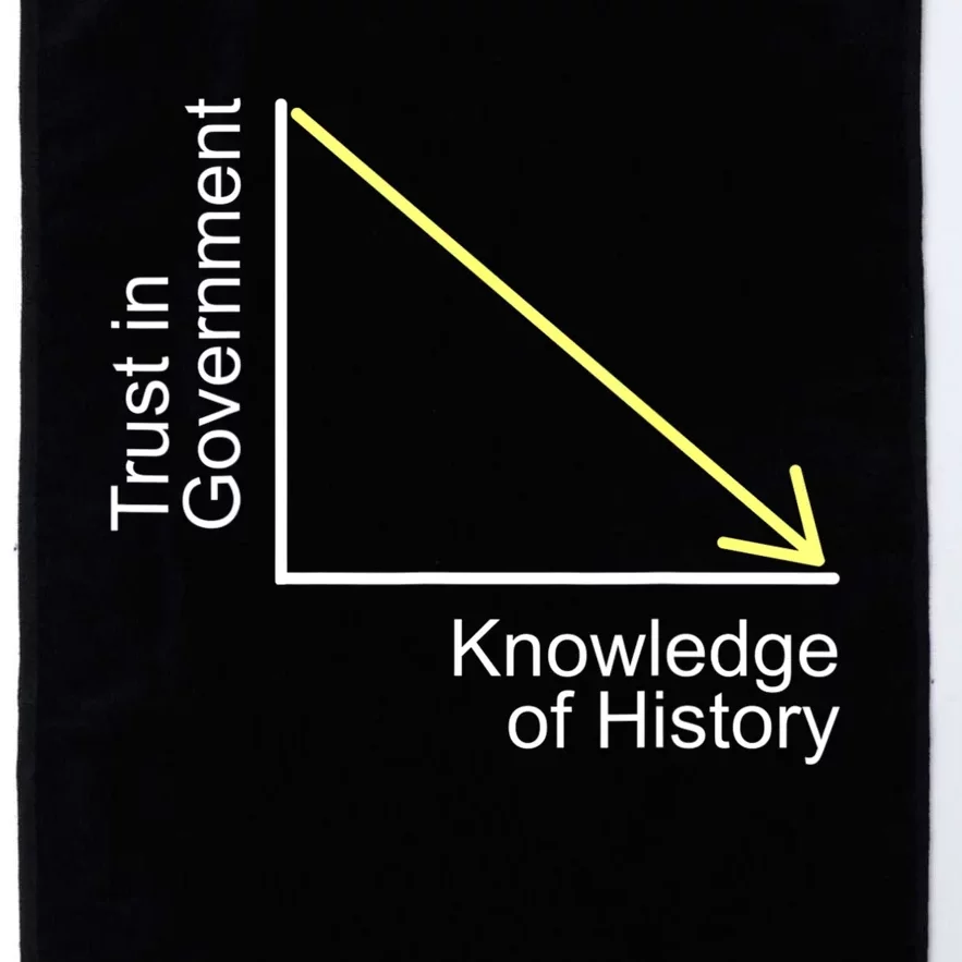 Trust In Government Knowledge Of History Libertarian Freedom Platinum Collection Golf Towel