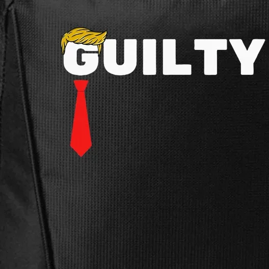 Trump Is Guilty Trump Is Guilty On 34 Counts City Backpack