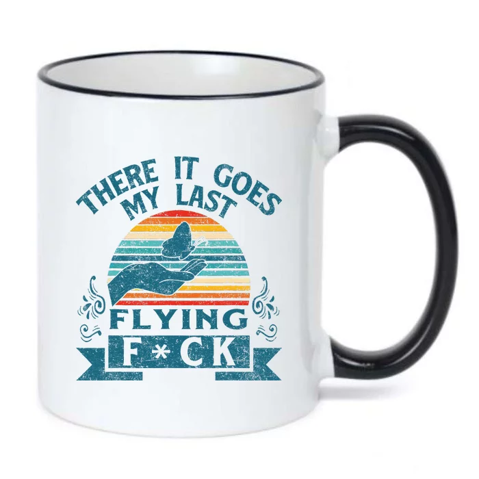 There It Goes My Last Flying Retro Halloween Black Color Changing Mug