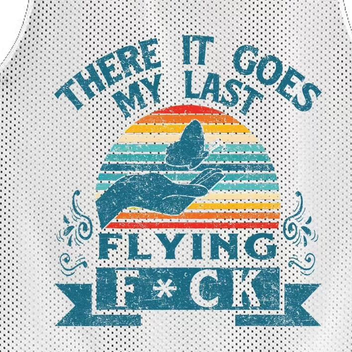 There It Goes My Last Flying Retro Halloween Mesh Reversible Basketball Jersey Tank