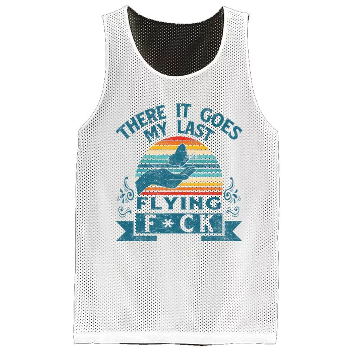 There It Goes My Last Flying Retro Halloween Mesh Reversible Basketball Jersey Tank