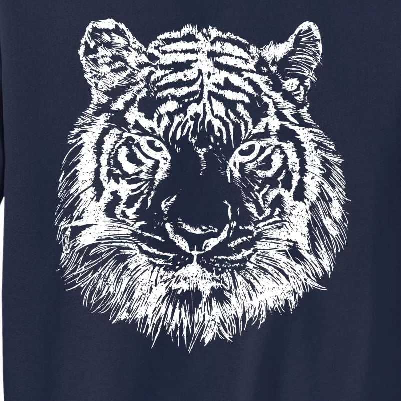 Tiger Cool Design Tall Sweatshirt