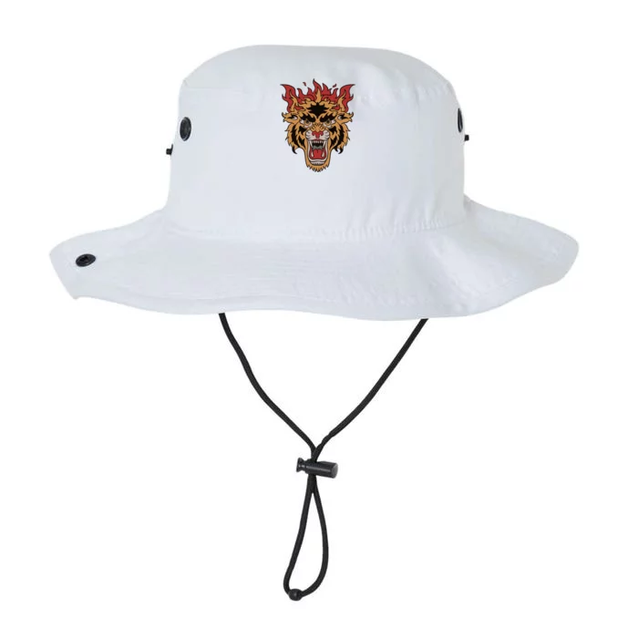 Tiger Flames Legacy Cool Fit Booney Bucket Hat