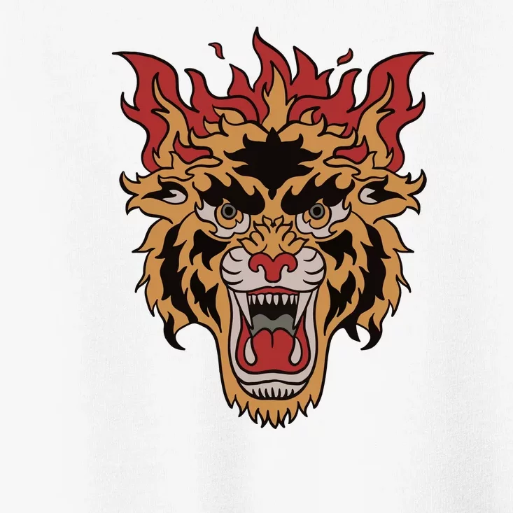 Tiger Flames Toddler T-Shirt