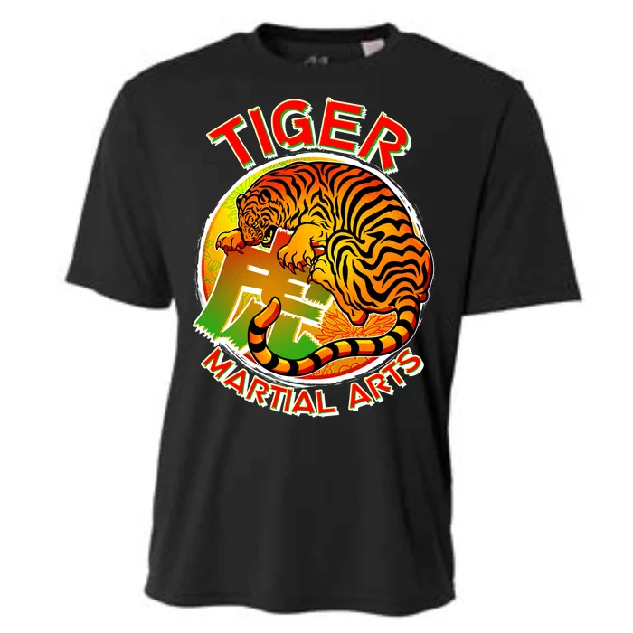 Tiger Martial Arts Cooling Performance Crew T-Shirt