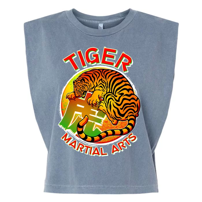 Tiger Martial Arts Garment-Dyed Women's Muscle Tee