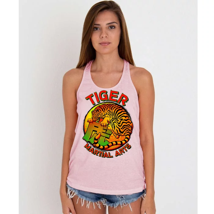 Tiger Martial Arts Women's Knotted Racerback Tank