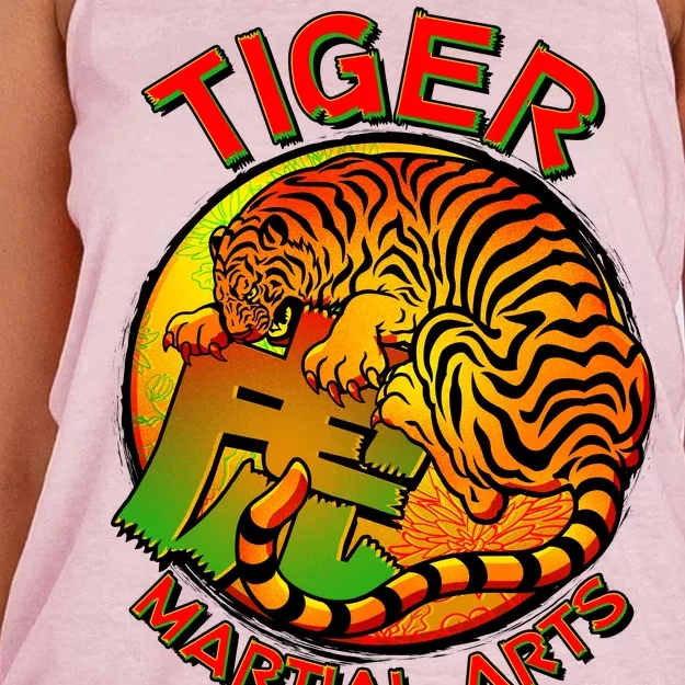 Tiger Martial Arts Women's Knotted Racerback Tank