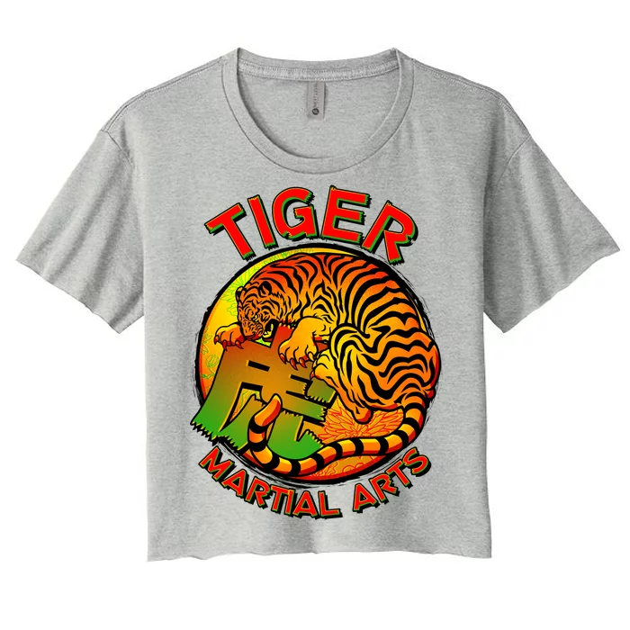 Tiger Martial Arts Women's Crop Top Tee