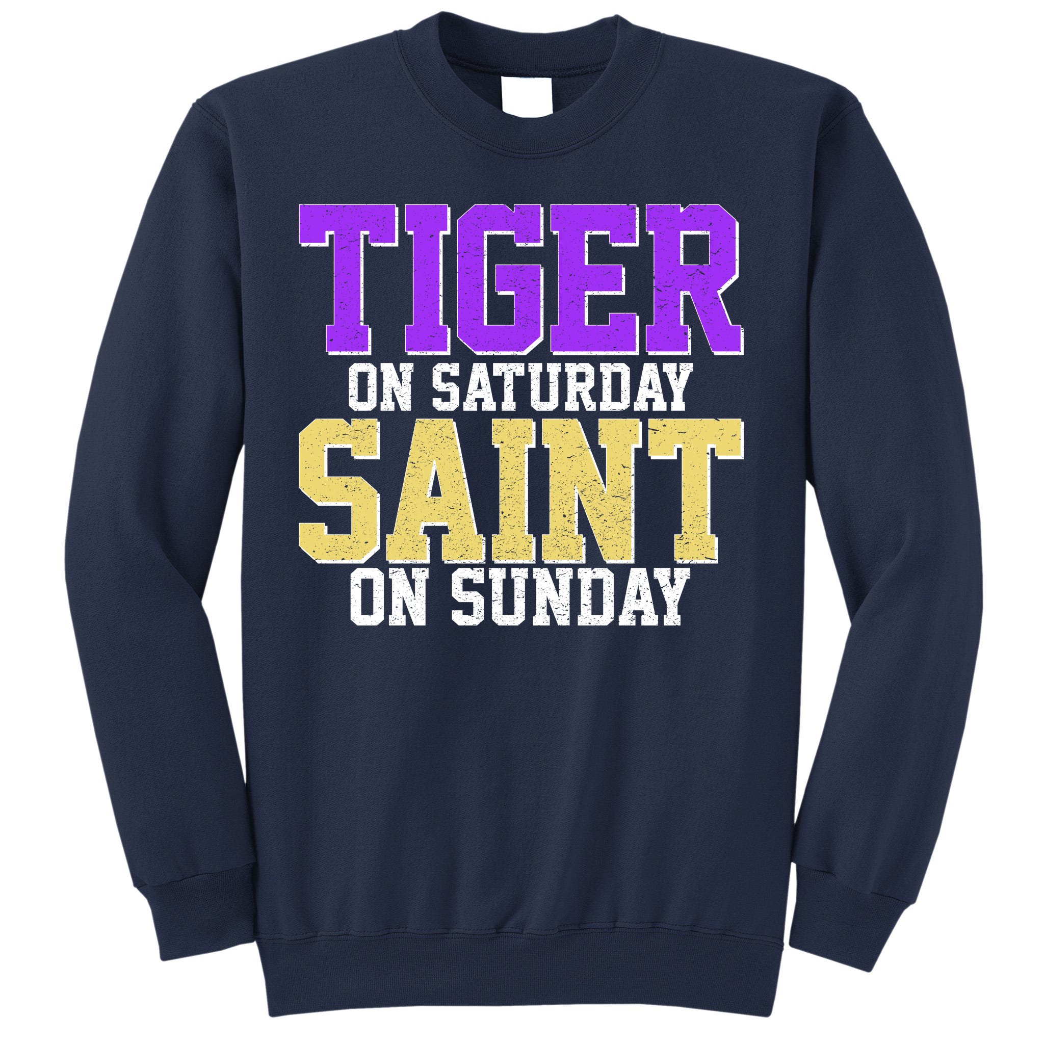 Tiger on Saturday, Saint on Sunday T-Shirt