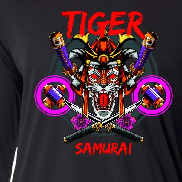 Tiger Samurai Cooling Performance Long Sleeve Crew