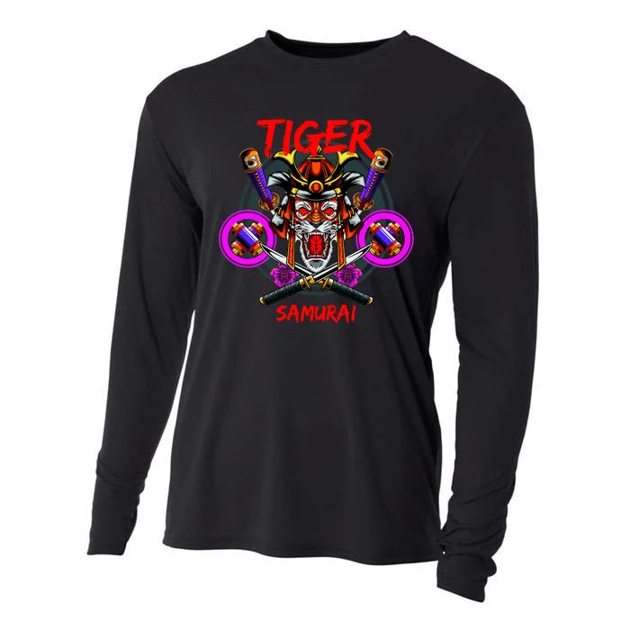 Tiger Samurai Cooling Performance Long Sleeve Crew