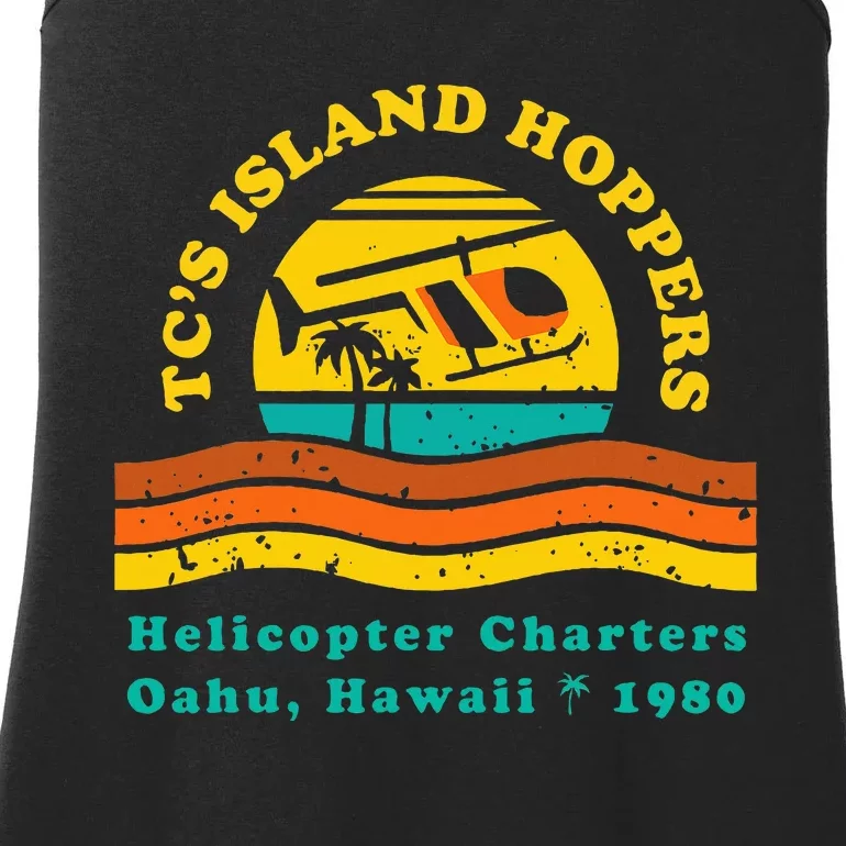 TcS Island Hoppers Helicopter Charters Hawaii Since 1980 Ladies Essential Tank