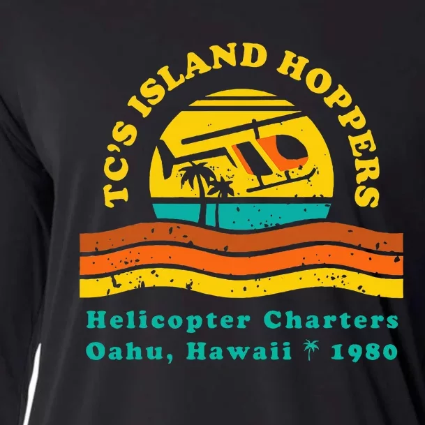 TcS Island Hoppers Helicopter Charters Hawaii Since 1980 Cooling Performance Long Sleeve Crew