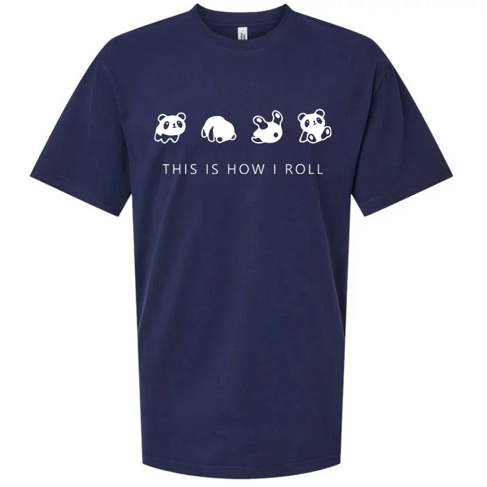 This Is How I Roll Panda Sueded Cloud Jersey T-Shirt