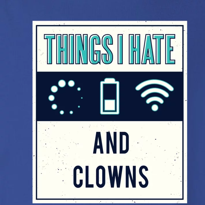 Things I Hate Programmer Nerd Gift Introvert Clown Hater Gift Toddler Long Sleeve Shirt