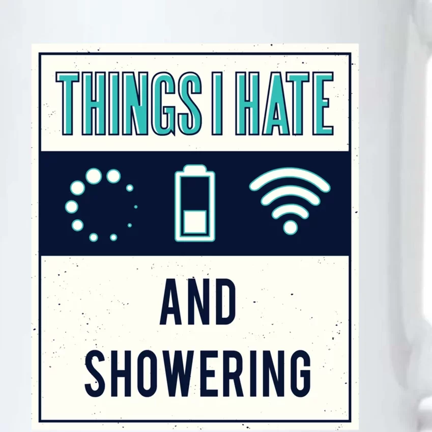 Things I Hate Programmer Nerd Gift Introvert Hate Shower Gift Black Color Changing Mug