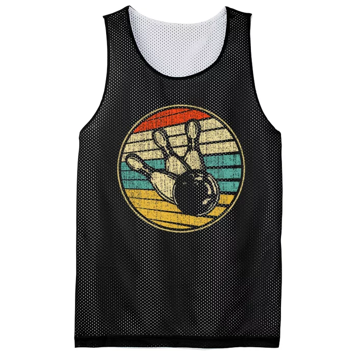 This Is How I Roll Vintage Retro Bowling 60s 70s Bowler Mesh Reversible Basketball Jersey Tank