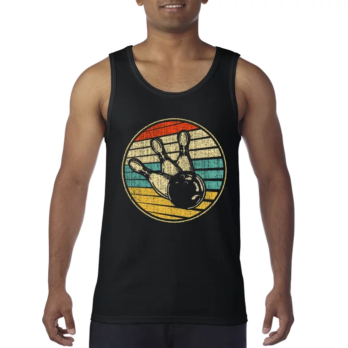 This Is How I Roll Vintage Retro Bowling 60s 70s Bowler Tank Top