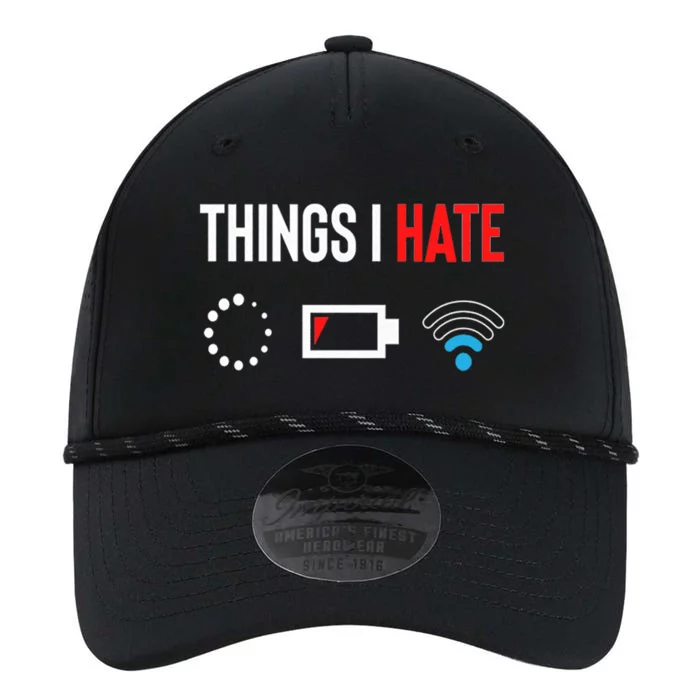 Things I Hate Programmer Outfit Gamer Fun Gift Idea Gift Performance The Dyno Cap