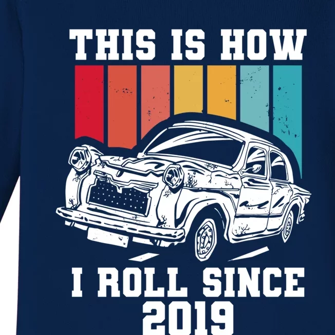 This Is How I Roll Since 2019 Gift Baby Long Sleeve Bodysuit