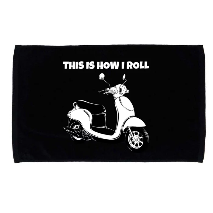 This Is How I Roll Scooter Microfiber Hand Towel