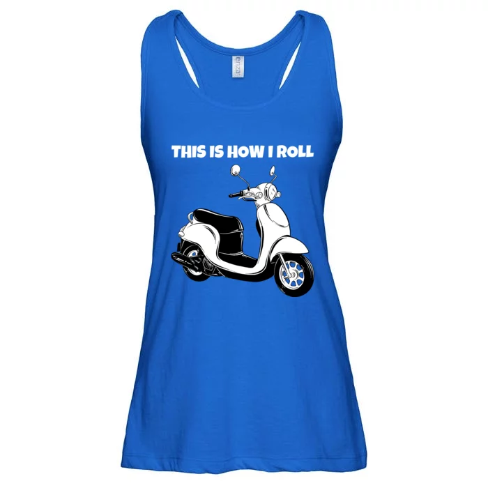 This Is How I Roll Scooter Ladies Essential Flowy Tank