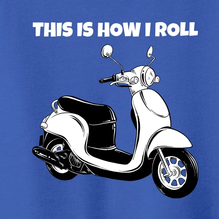 This Is How I Roll Scooter Toddler T-Shirt