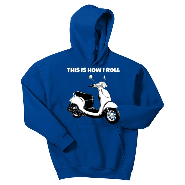 This Is How I Roll Scooter Kids Hoodie