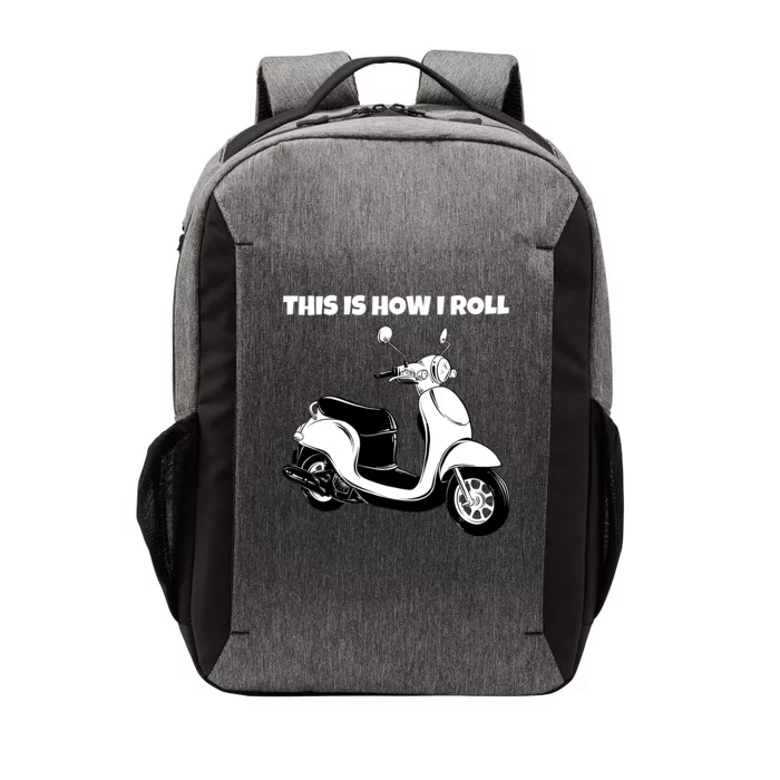 This Is How I Roll Scooter Vector Backpack