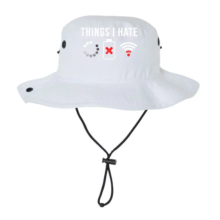 Things I Hate Funny Computer Nerd Gift Debugger Programmer Gift Legacy Cool Fit Booney Bucket Hat