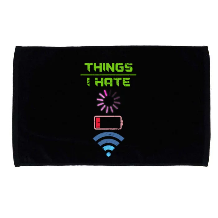 Things I Hate Programmer Gift Microfiber Hand Towel