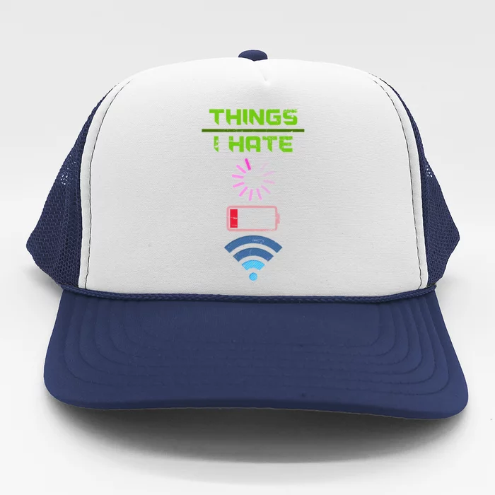 Things I Hate Programmer Gift Trucker Hat