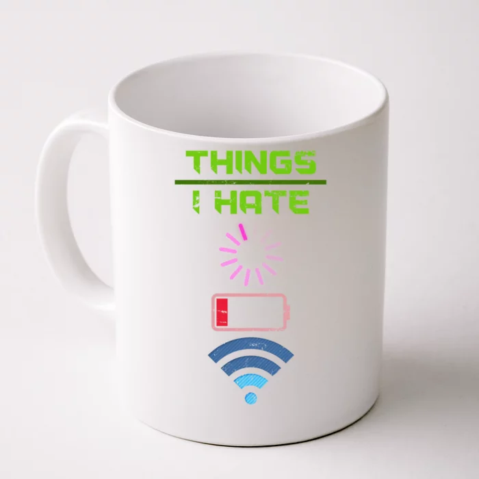 Things I Hate Programmer Gift Front & Back Coffee Mug