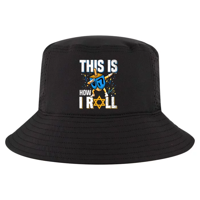 This Is How I Roll Hanukkah Dreidel Chanukah Jew Gift Cool Comfort Performance Bucket Hat