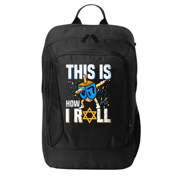 This Is How I Roll Hanukkah Dreidel Chanukah Jew Gift City Backpack