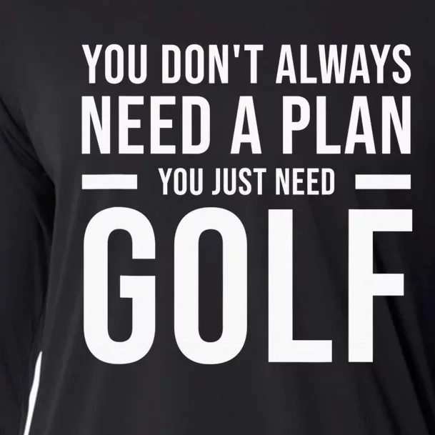 This is How I Roll Golf Cart Funny Golfers Cooling Performance Long Sleeve Crew