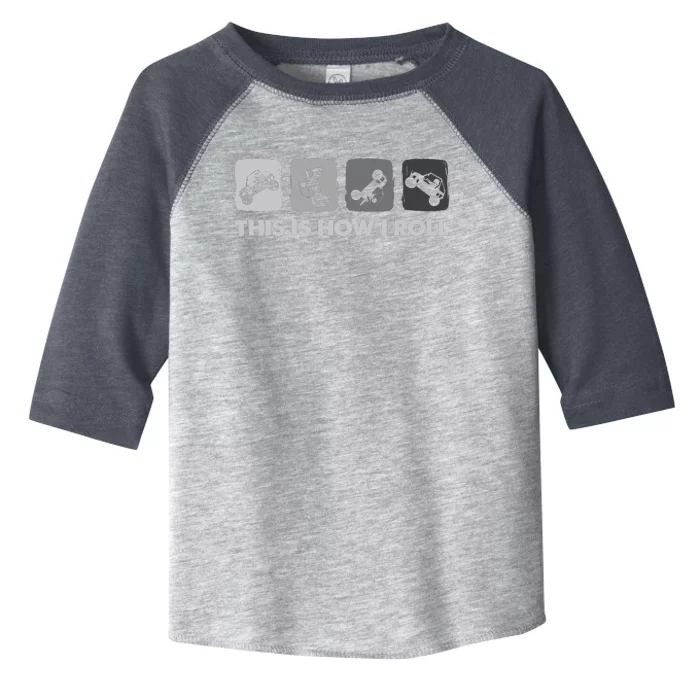 This Is How I Roll, SxS SideBySide UTV Toddler Fine Jersey T-Shirt