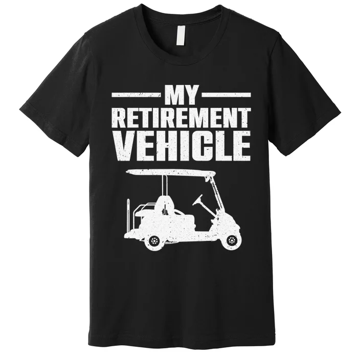 This is How I Roll Golf Cart Funny Golfers Premium T-Shirt