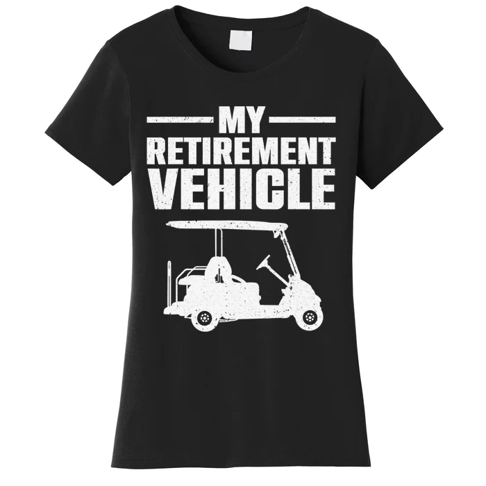 This is How I Roll Golf Cart Funny Golfers Women's T-Shirt