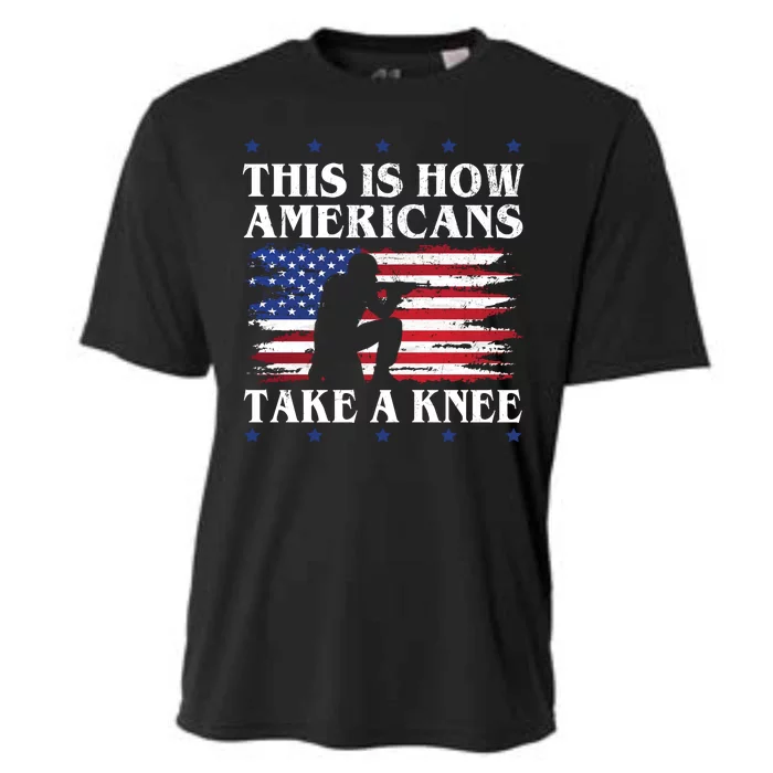 This Is How Americans Take A Knee Cooling Performance Crew T-Shirt