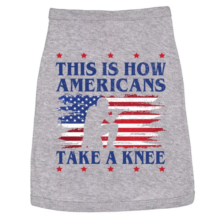 This Is How Americans Take A Knee Doggie Tank