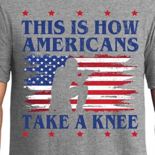 This Is How Americans Take A Knee Pajama Set