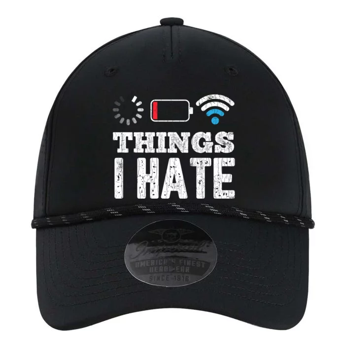 Things I Hate Funny Computer Programmer Programming Graphic Gift Performance The Dyno Cap